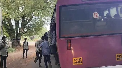 TVM bus issue footboard