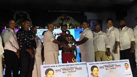 Body building competition