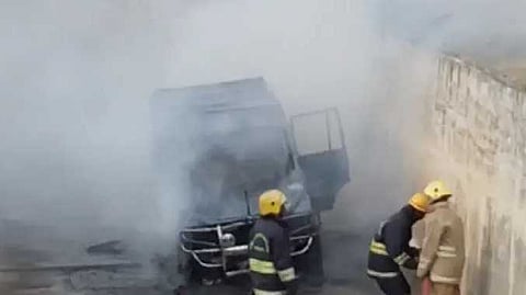 Mdu Car fire