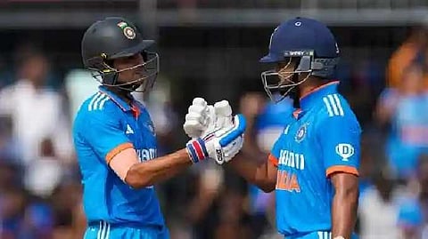 Subhman gill and shreyas iyer