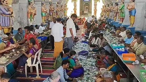 RMD Temple Kaanikkai counting