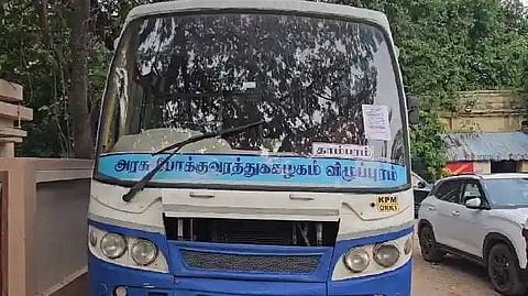 KNC Govt bus seized
