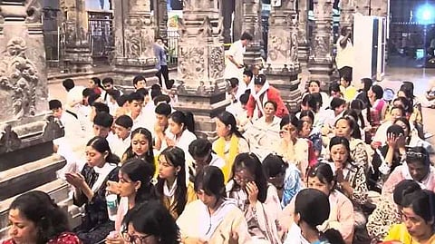 TVM Foreigners singing song