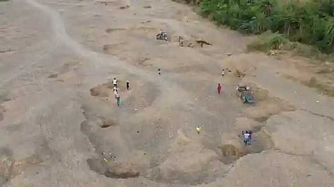 TVM Sand theft