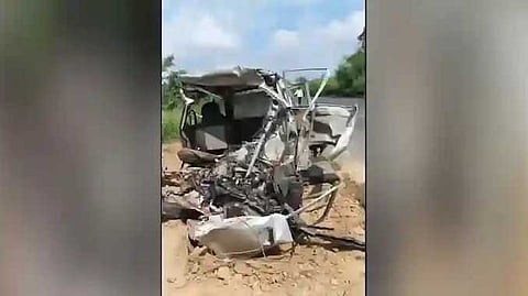 Omni van accident