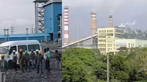 Ennore power plant.