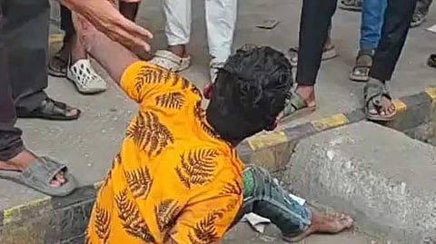 North india person attacked