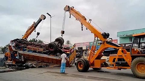 KNC Lorry accident