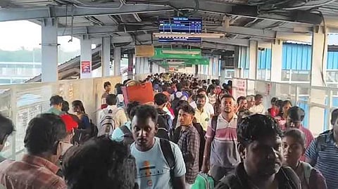 Tambaram crowd