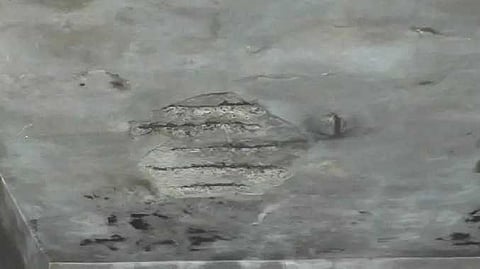 TVR Building damaged