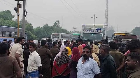 TPR Auto drivers protest
