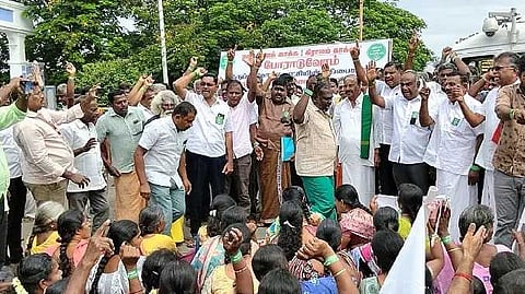 TPR Farmers protest