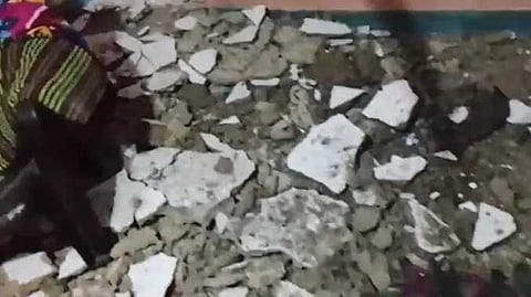 TNL Wall damaged