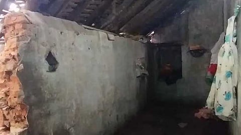 CDL House damaged