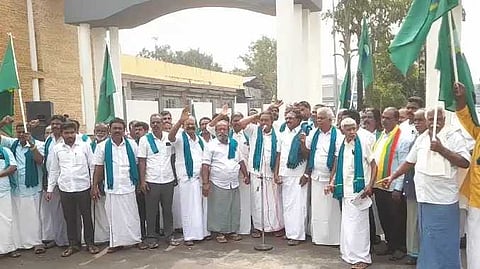 TNJ Farmers protest