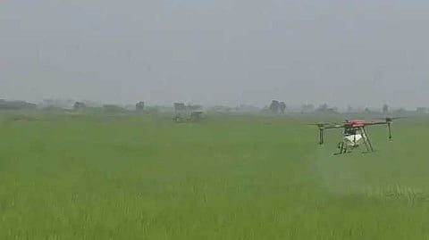 TVR Drone spray