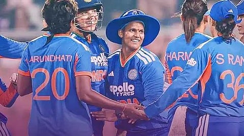 ind Womens team win