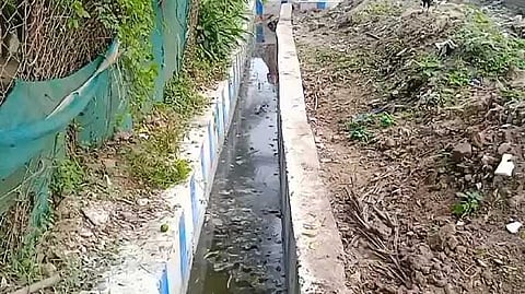 TVR Drainage water issue
