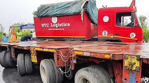 KLK Lorry accident