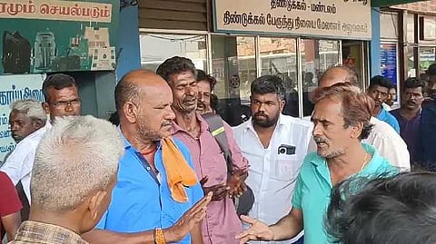 திண்டுக்கல் பயணி பிரச்சனை