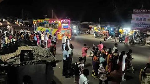 மாத்தூர் பஸ் பிரச்சனை
