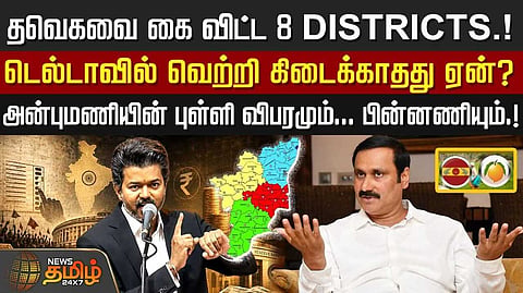 தவெகவை கை விட்ட 8 மாவட்டம்