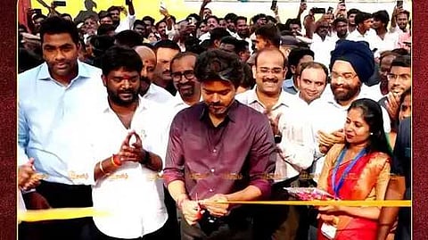 முதல்வர் விஜய் தொகுதியில், பெரம்பூர் எம்எல்ஏ அலுவலகம் திறப்பு