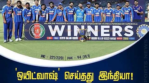 இந்திய அணி 127 ரன்கள் வித்தியாசத்தில் அபார வெற்றி