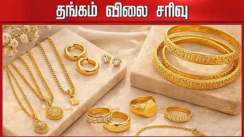 ஆபரணத் தங்கத்தின் விலை சவரனுக்கு ரூ.1,880 குறைவு