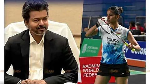 தமிழ் வீராங்கனைகளுக்கு முதல்வர் விஜய் வாழ்த்து