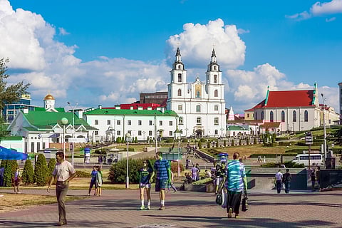 The Holy Spirit Cathedral in Minsk