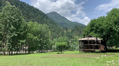 An abandoned house in Keran village, Kupwara, Jammu & Kashmir
