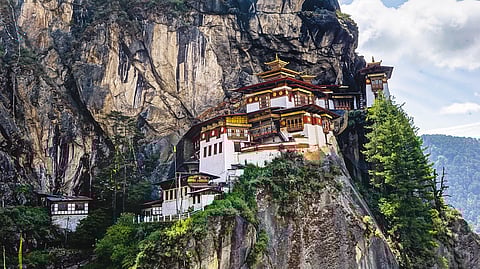Paro Taktsang, also known as Tiger's Nest, was constructed in the year 1692