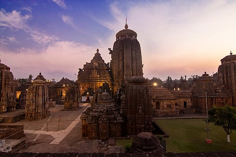 Bhubaneswar's Lingaraj Temple, built in 11th century, is dedicated to Lord Shiva