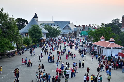 The Famous Ridge In Shimla