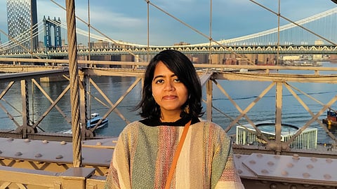 Saranya Subramanian, the founder of The Bombay Poetry Crawl
