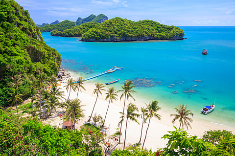 A view of Ko Samui Island