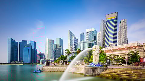 Singapore skyline