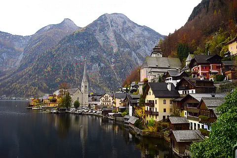 Austria in autumn