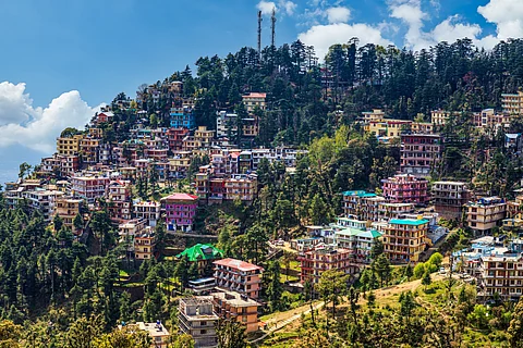 A view of Dharamshala