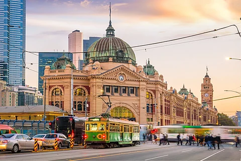 Melbourne Flinders Street Train Station, Australia
