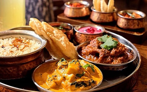 The Royal Thali experience at Darjeeling Express in London