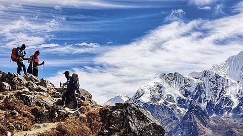 On the Langtang Valley Trek