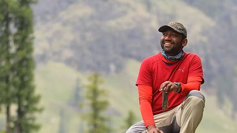 Thomas photographed on one of this adventures