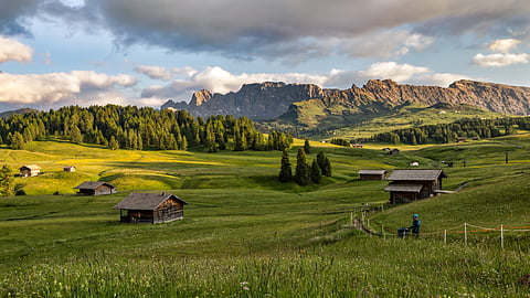Hut-to-hut hiking is a multi-day activity popular in Europe