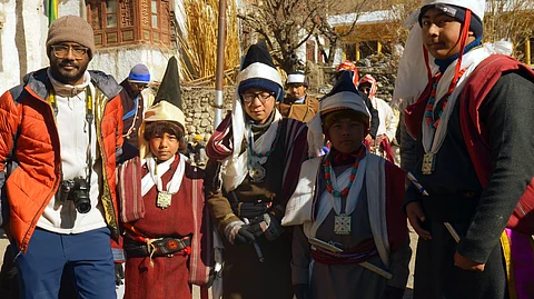 Celebrating Losar with locals