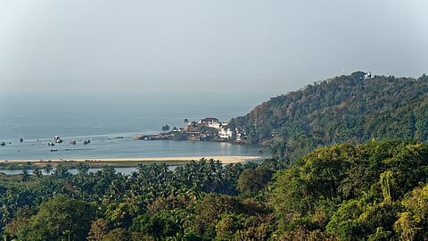 A view of Vengurla jetty