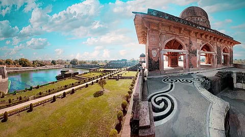 Jahaz Mahal or Ship Palace in Mandu, Madhya Pradesh