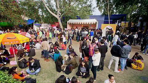 A view of the Jaipur Lit Fest