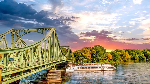 A view of the Glienicke Bridge